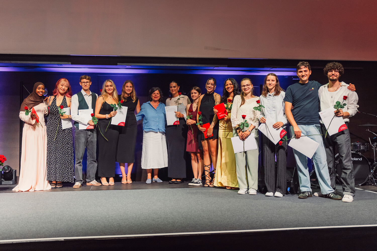 Diplomfeier der Juventus Schulen, am 28.08.2026 im Aura in Zürich.