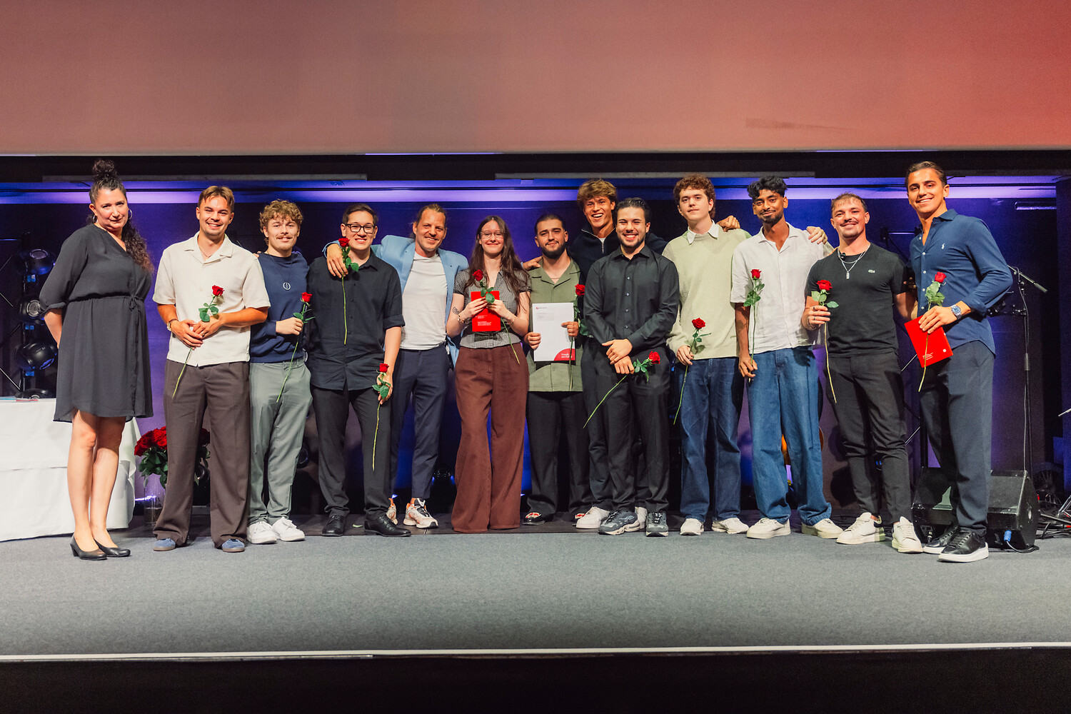 Diplomfeier der Juventus Schulen, am 28.08.2026 im Aura in Zürich.